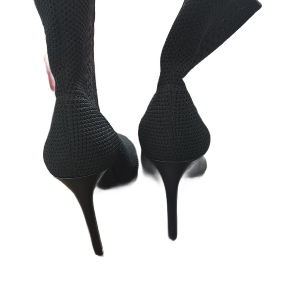 Charles (Charles David) peep toe mesh high heel bootie 7.5
NWOT - Picture 5 of 8